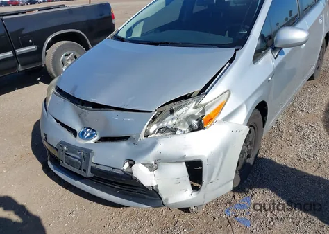 2015 Toyota Prius Three из США, поврежденный, VIN JTDKN3DU2F0459189